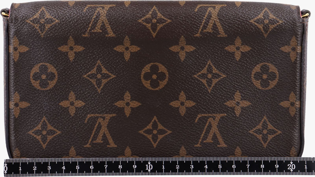 Louis Vuitton Pochette Felicie Monogram Brown Canvas — view 2