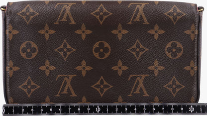 Louis Vuitton Pochette Felicie Monogram Brown Canvas — view 2