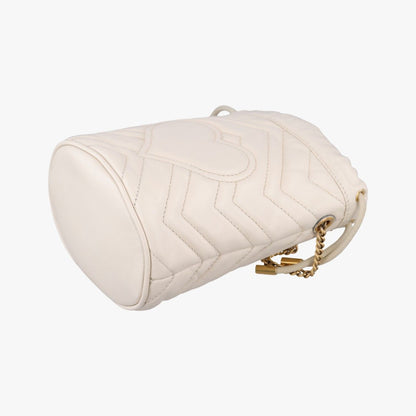 Gucci GG Marmont White Leather — view 6