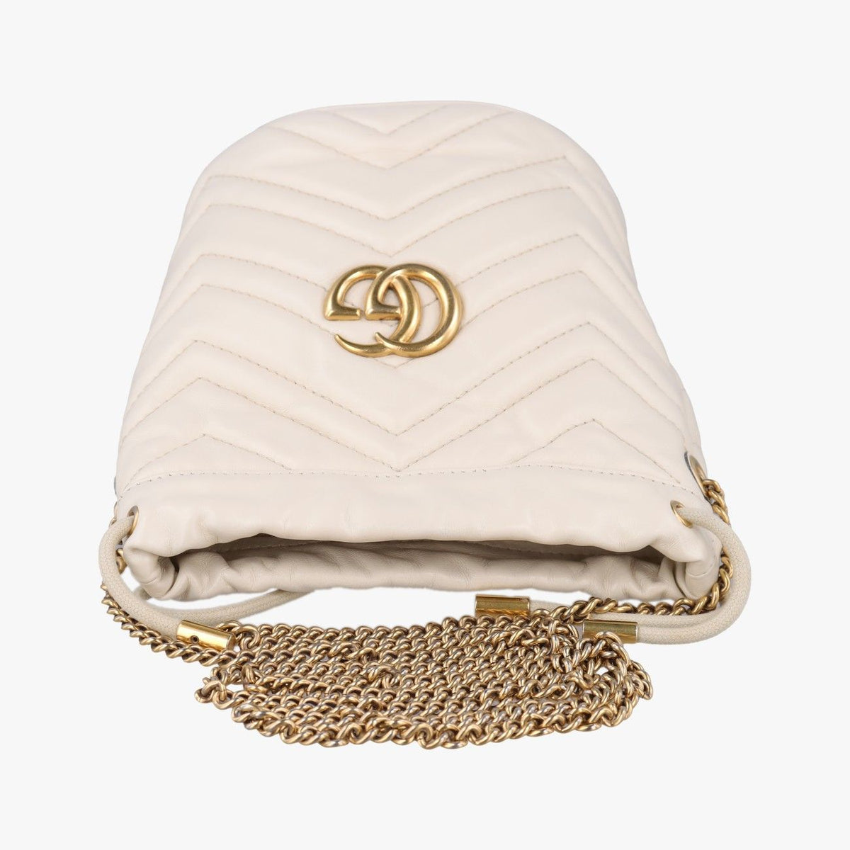 Gucci GG Marmont White Leather — view 8