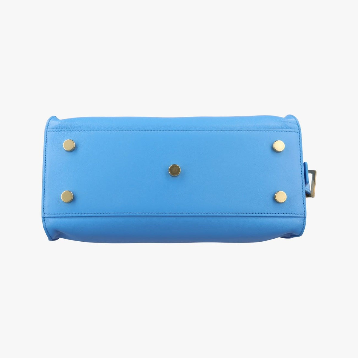 Saint Laurent Baby Cabas Blue Leather — view 3