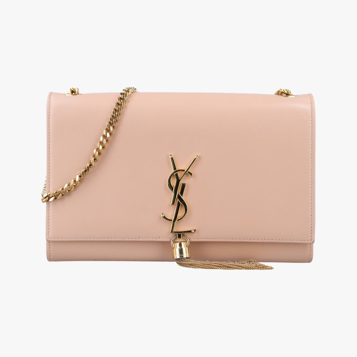 Saint Laurent Kate Beige Leather