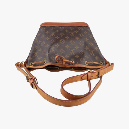 Louis Vuitton Noe BB Monogram Brown Canvas Bucket Bag — view 8