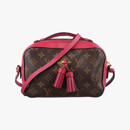 Louis Vuitton Saintonge Monogram Brown Freesia Canvas Calfskin
