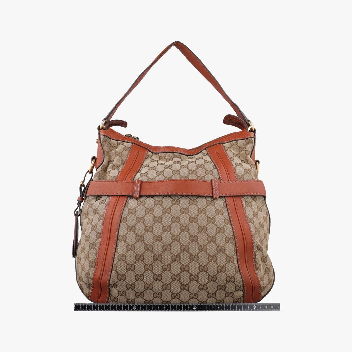 Gucci Gigi Running Brown Canvas Leather — view 2