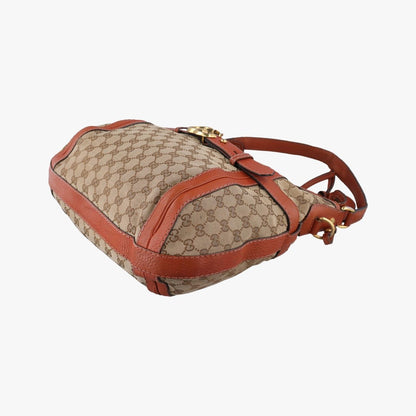 Gucci Gigi Running Brown Canvas Leather — view 4
