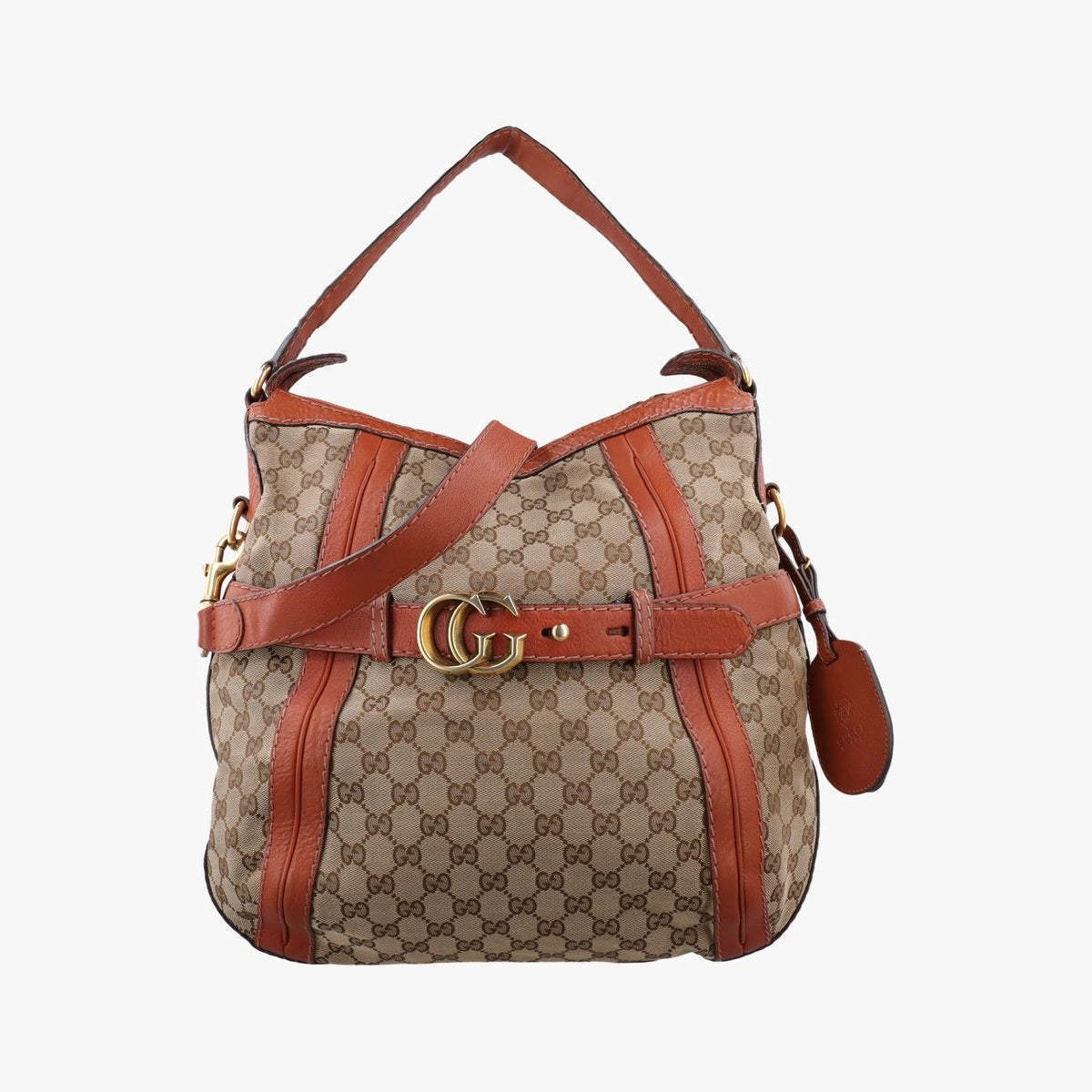 Gucci Gigi Running Brown Canvas Leather