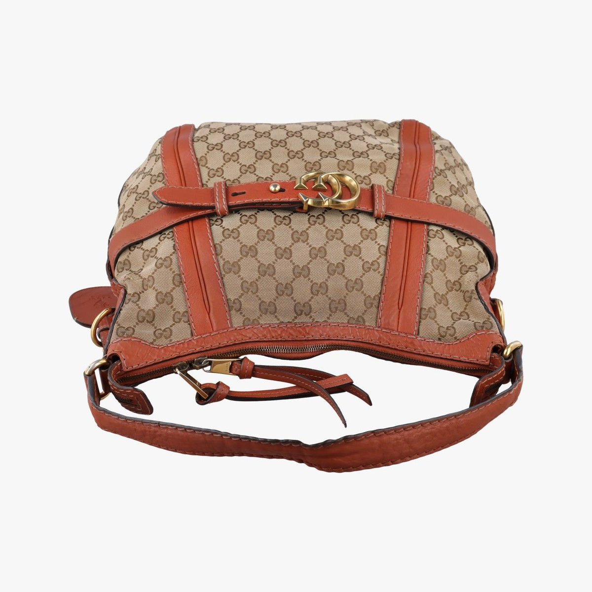 Gucci Gigi Running Brown Canvas Leather — view 8