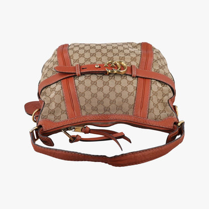 Gucci Gigi Running Brown Canvas Leather — view 8