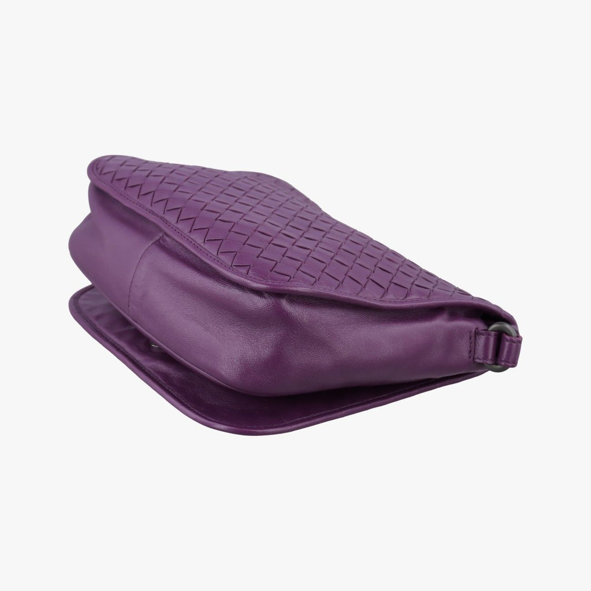 Bottega Veneta Intrecciato Purple Lambskin — view 6
