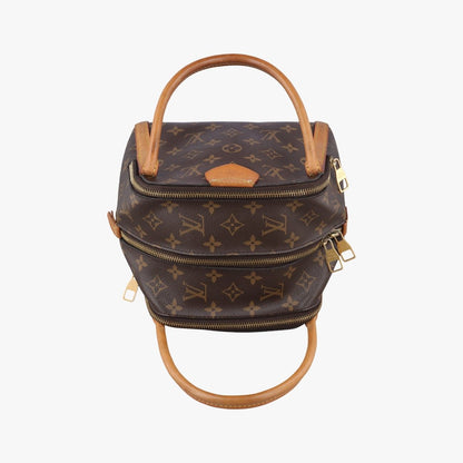 Louis Vuitton Marais BB Monogram Brown Beige Canvas Bucket Bag — view 8