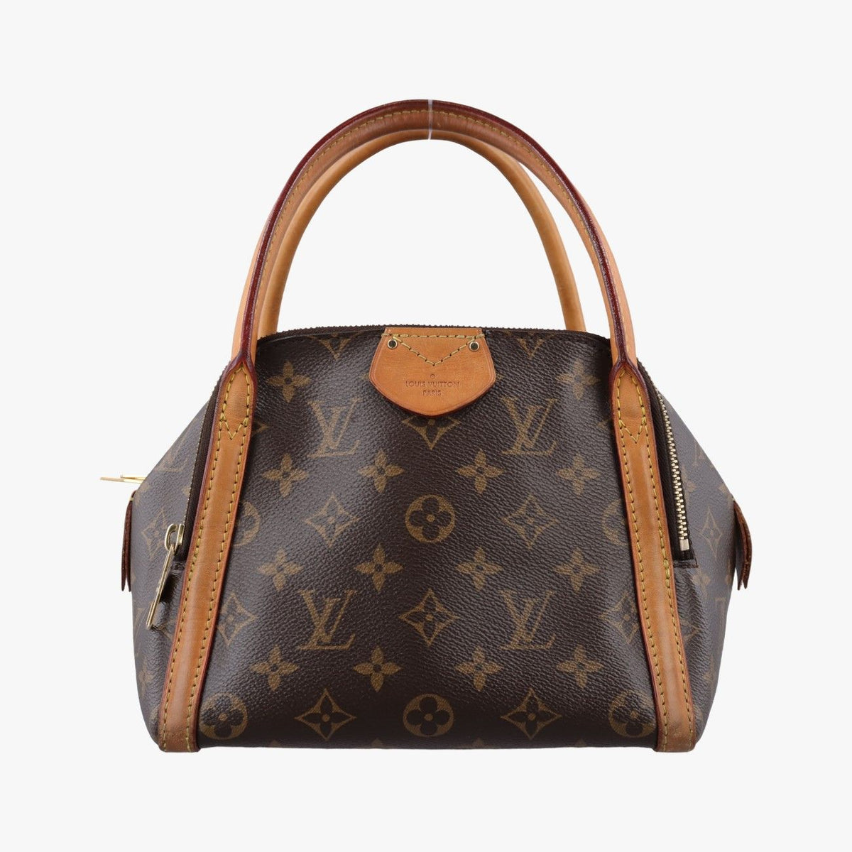 Louis Vuitton Marais BB Monogram Brown Beige Canvas Bucket Bag