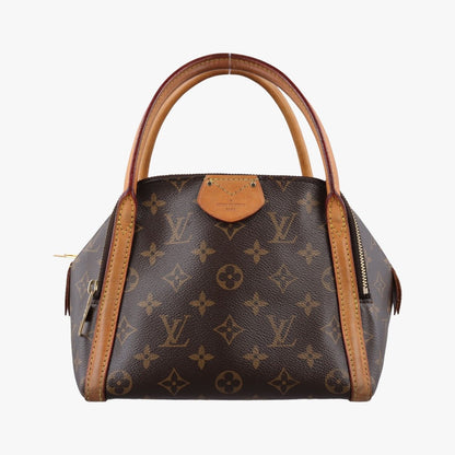 Louis Vuitton Marais BB Monogram Brown Beige Canvas Bucket Bag