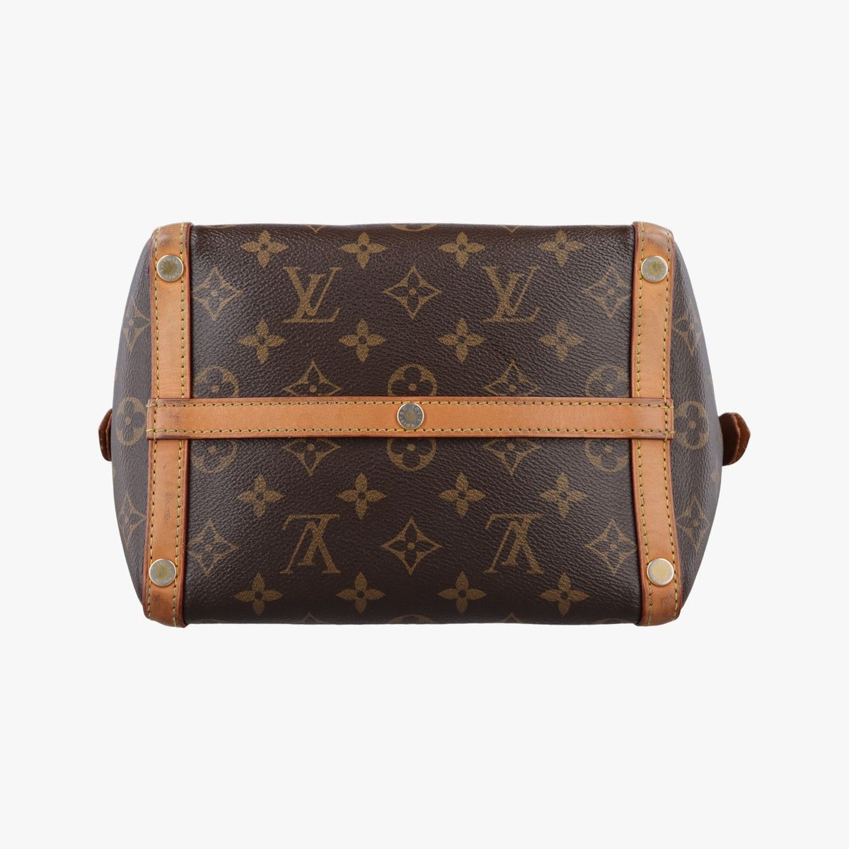 Louis Vuitton Marais BB Monogram Brown Beige Canvas Bucket Bag — view 3
