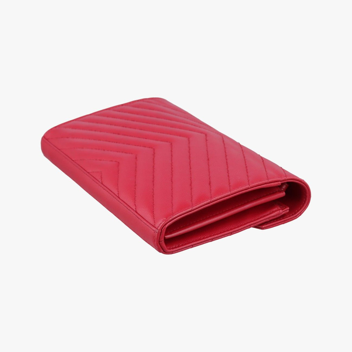 Saint Laurent Monogram Red Leather — view 6