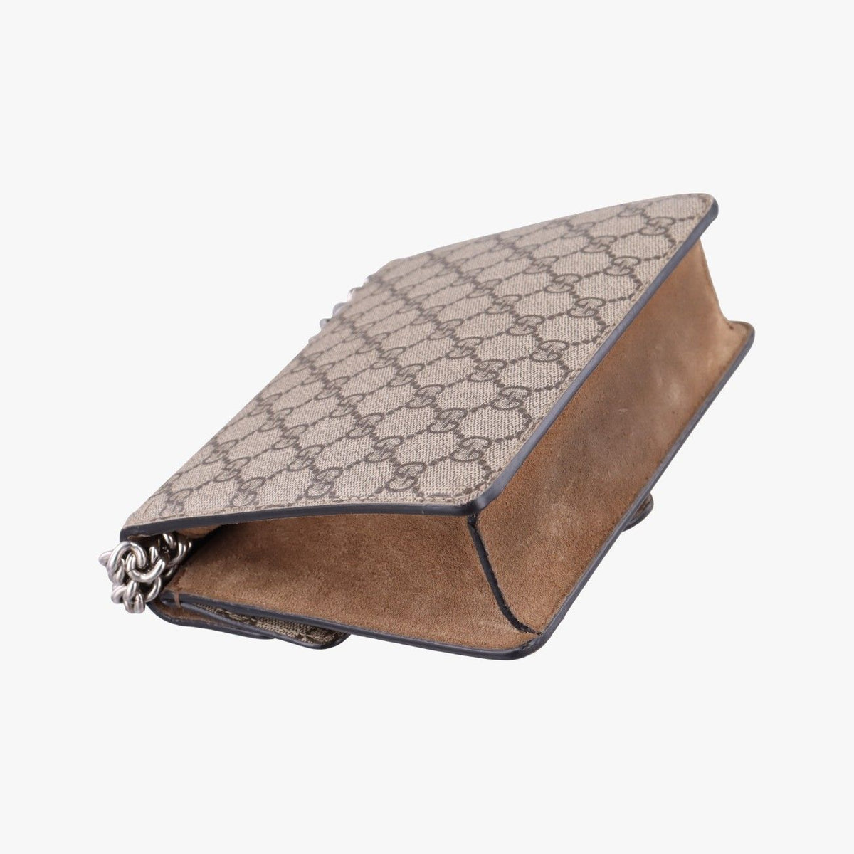 Gucci Dionysus Beige Brown Suede Shoulder Bag — view 7