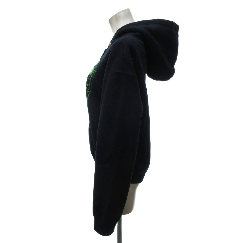 Balenciaga Speed Hunters Zip Up Hoodie Black — view 2