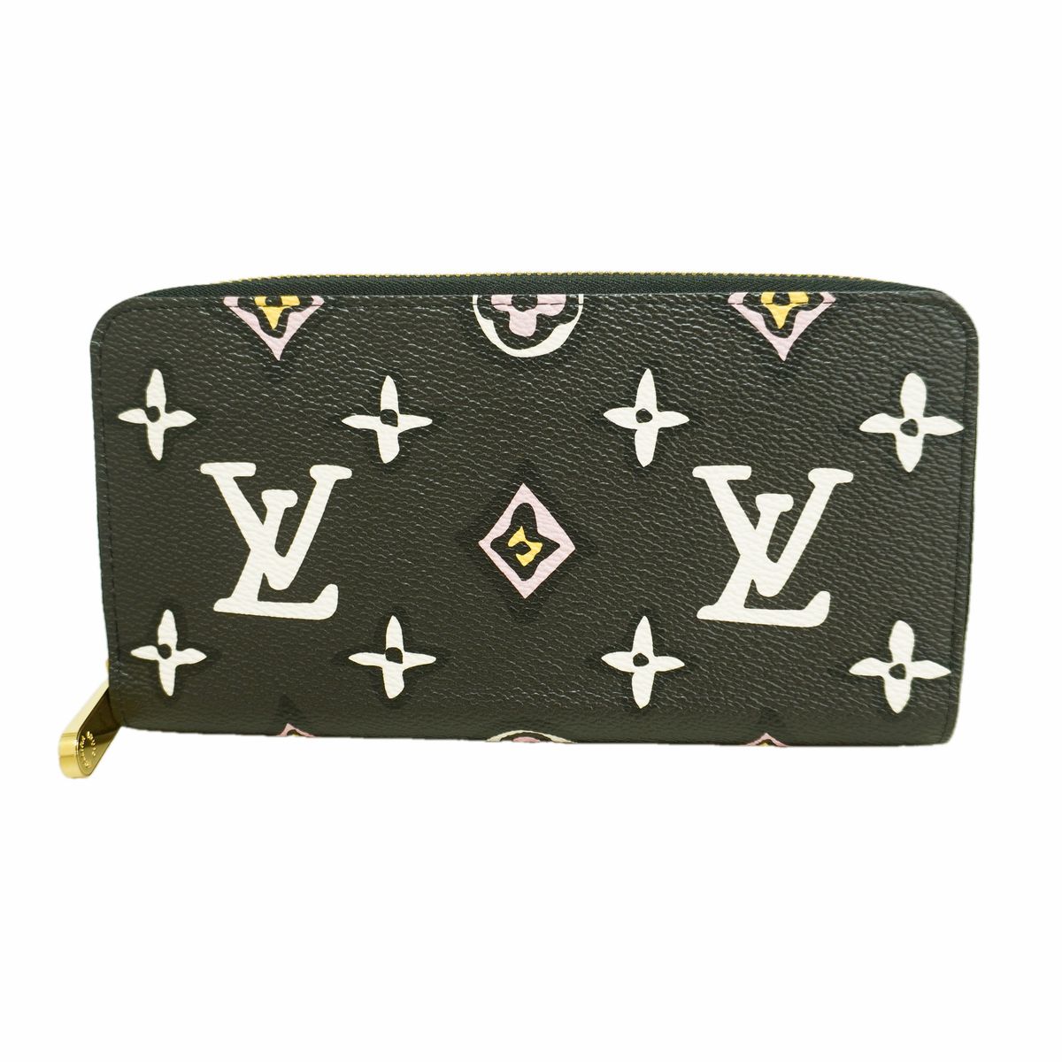 Louis Vuitton Wallet Wild at Heart Zippy Black