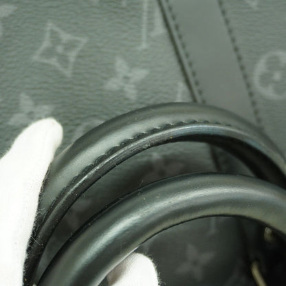 Louis Vuitton Boston Bag Monogram Eclipse Keepall Bandouliere 45 Black — view 8