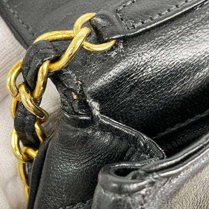 Chanel Shoulder Bag Lambskin Black — view 7