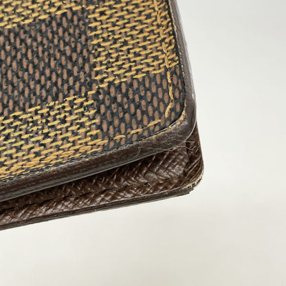 Louis Vuitton Card Case Damier Pocket Organizer Ebene — view 8