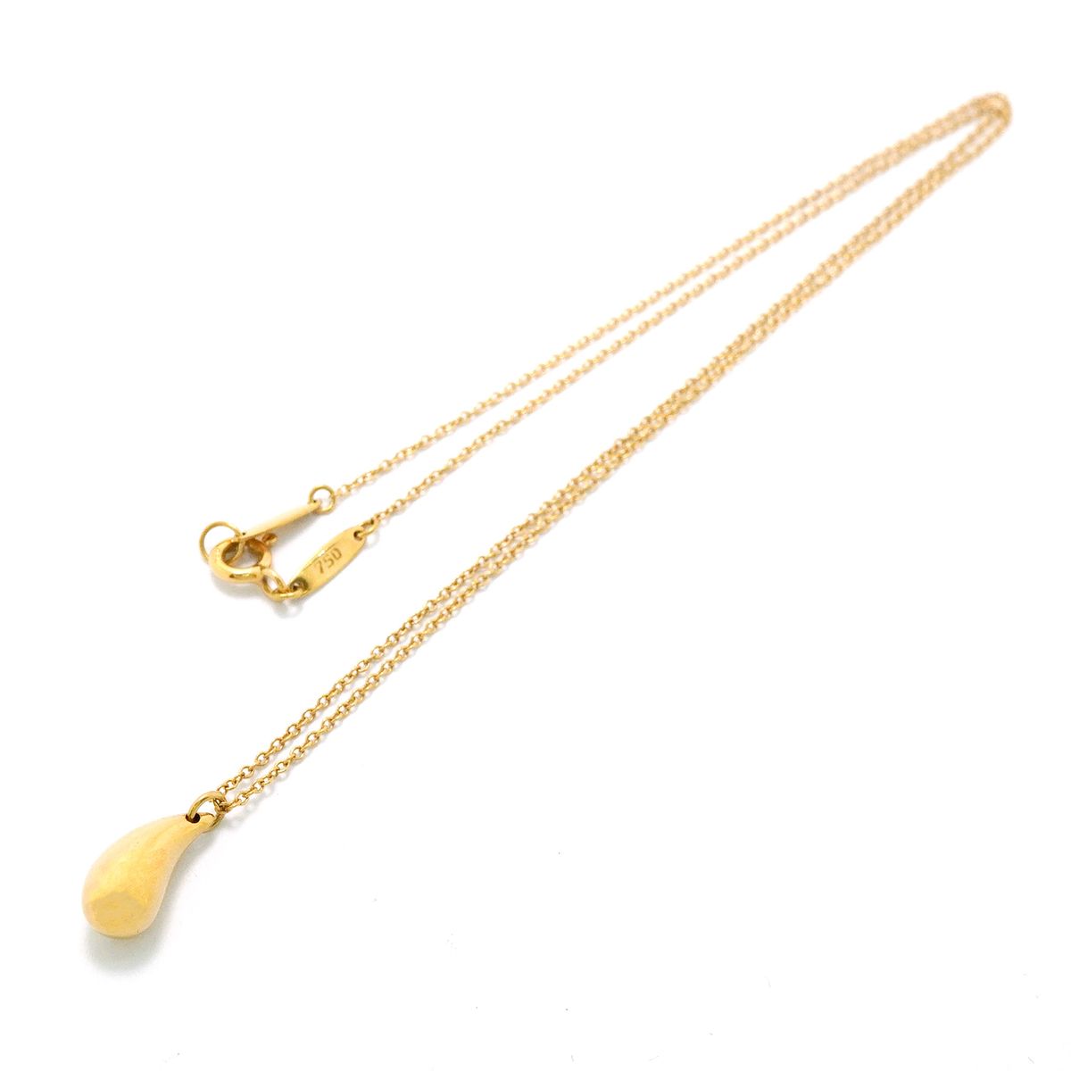 Tiffany & Co Necklace Teardrop 18k Yellow Gold — view 3