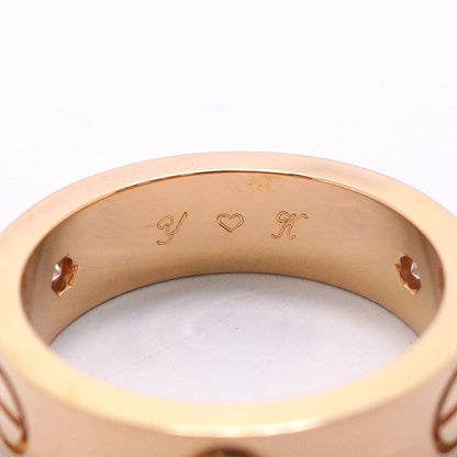 Cartier Ring Love Pink Gold Diamond — view 6