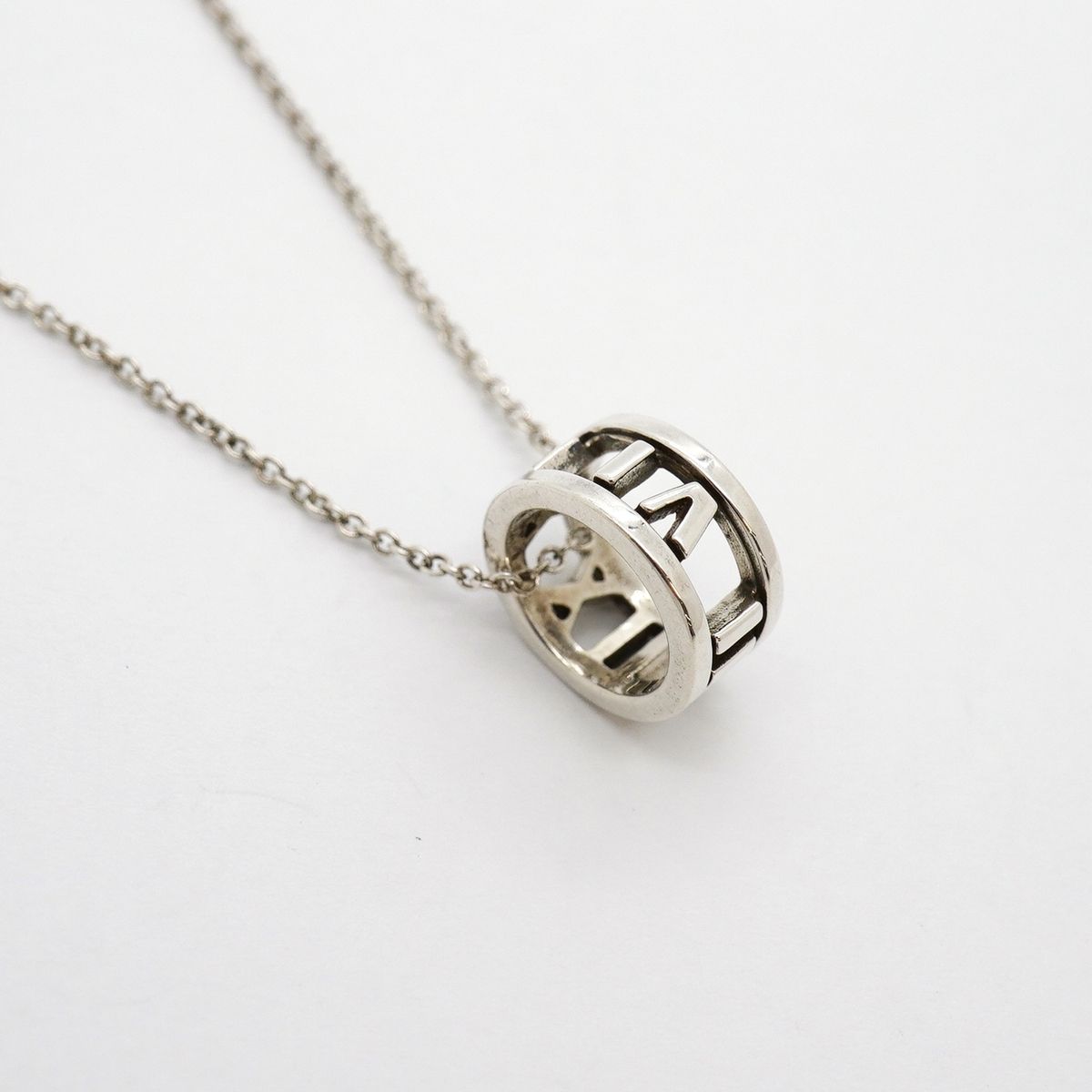 Tiffany & Co Necklace Atlas Open 925 Sterling Silver — view 2