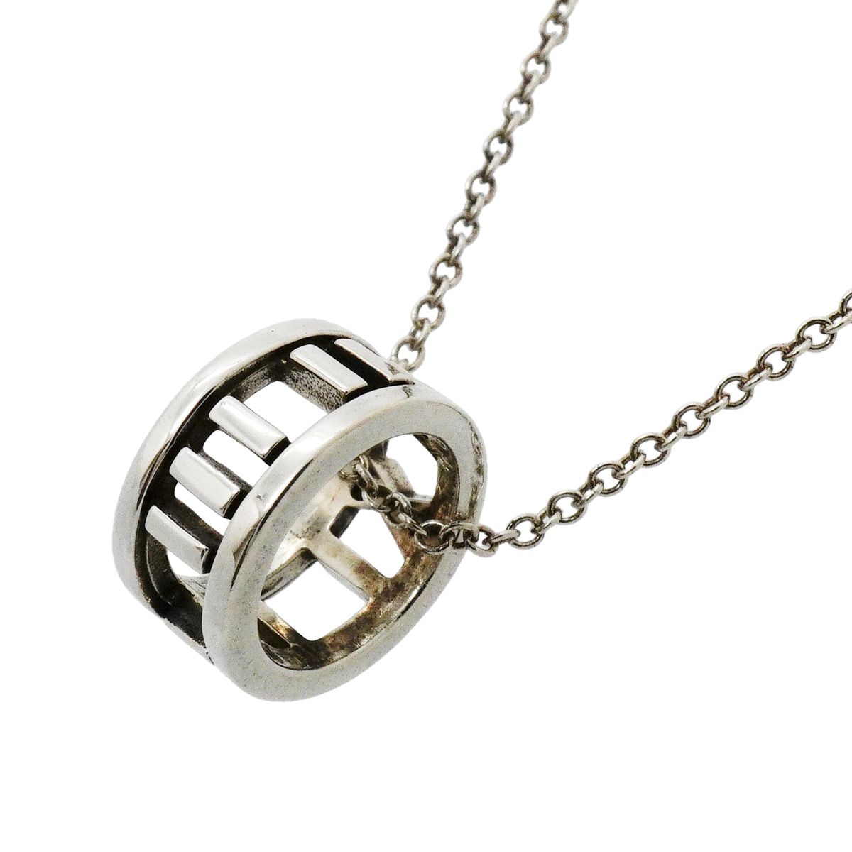 Tiffany & Co Necklace Atlas Open 925 Sterling Silver