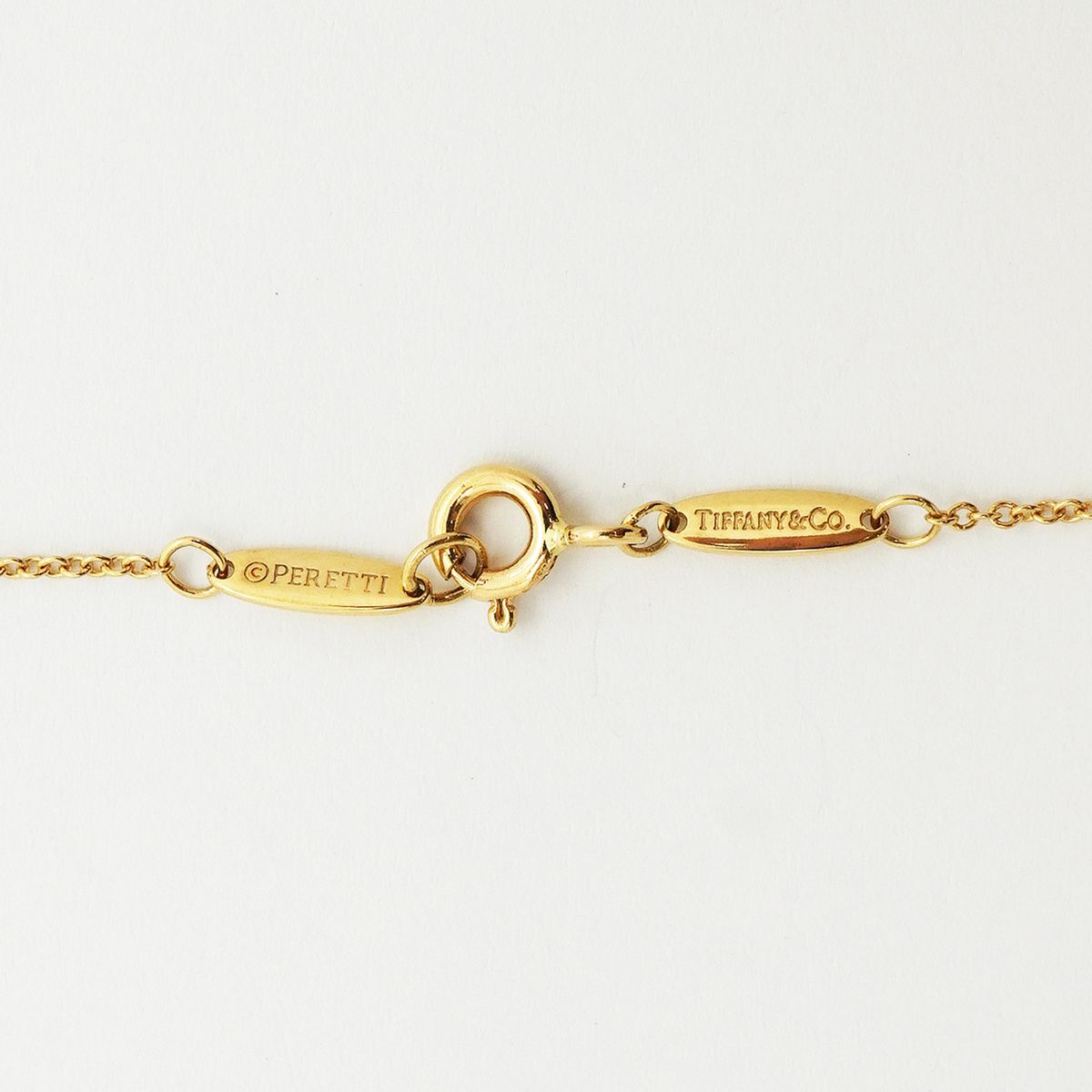 Tiffany & Co Necklace by the Yard Yellow Gold Diamond — view 4