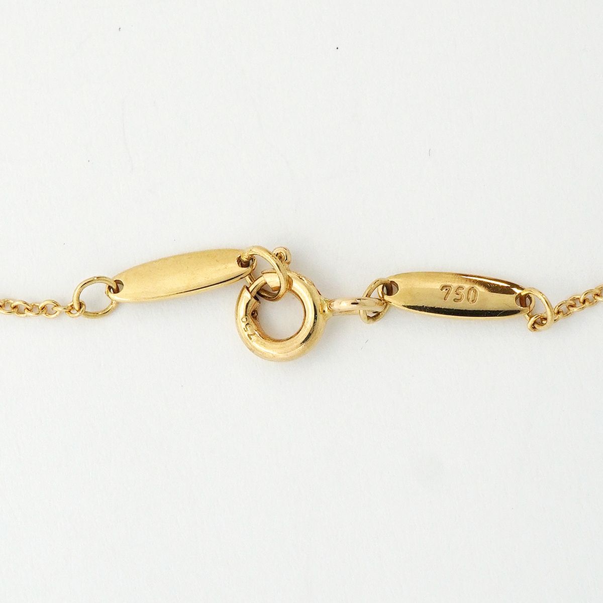 Tiffany & Co Necklace by the Yard Yellow Gold Diamond — view 5