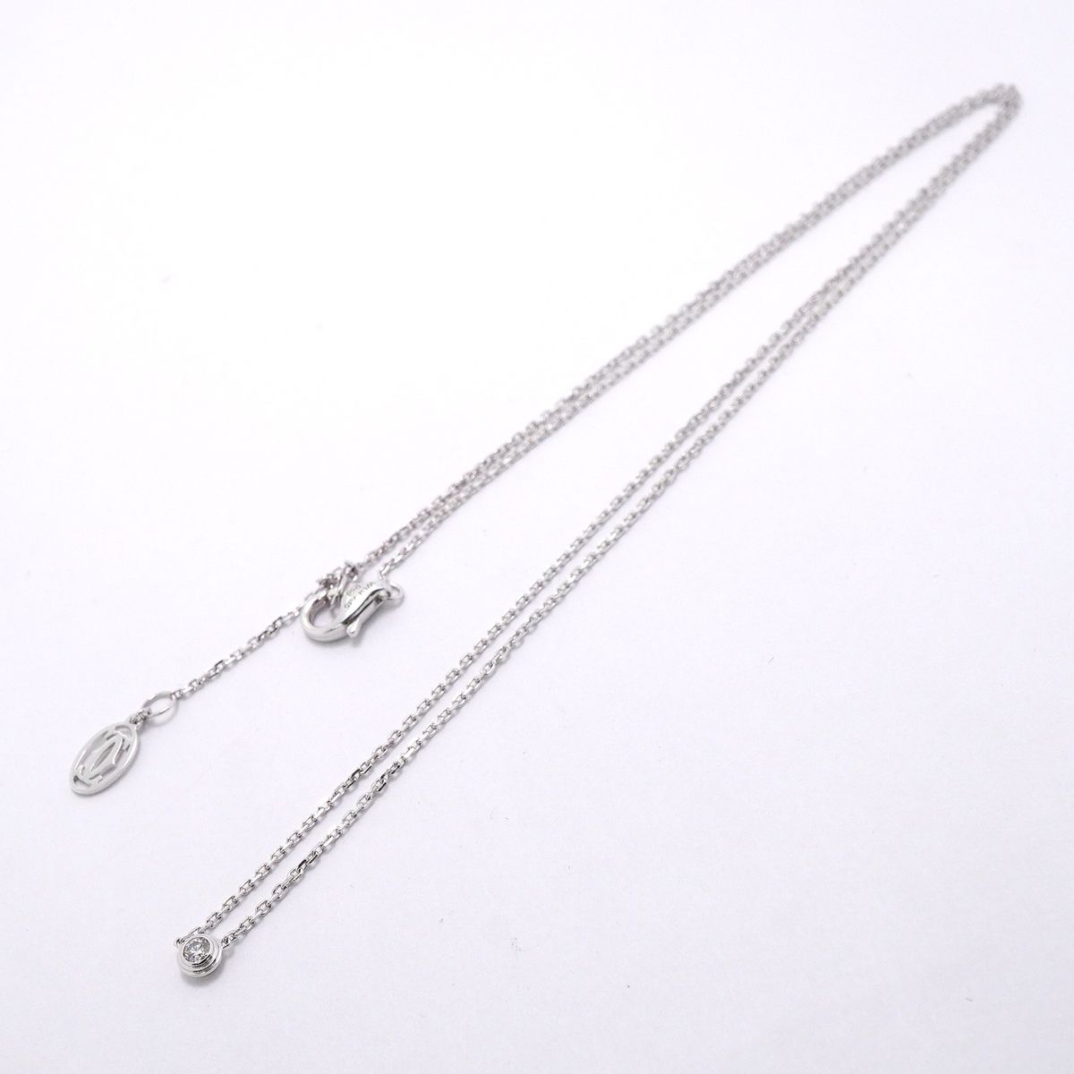 Cartier Necklace D'amour XS White Gold Diamond — view 3