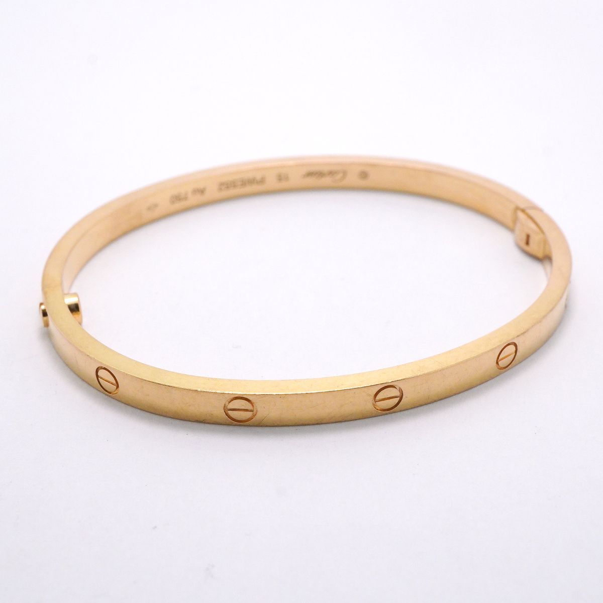 Cartier Bangle Love Bracelet Small Model 18k Yellow Gold — view 2