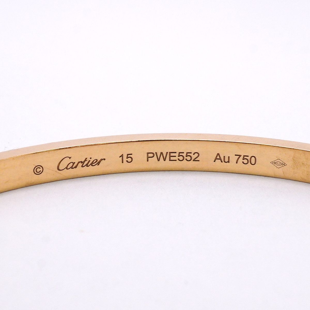 Cartier Bangle Love Bracelet Small Model 18k Yellow Gold — view 5