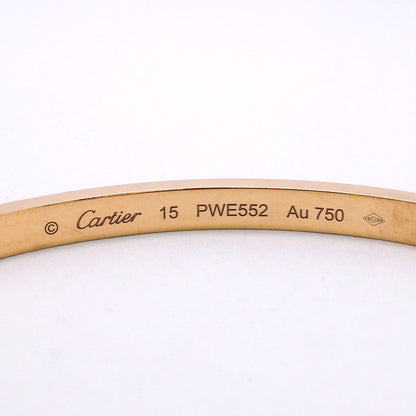 Cartier Bangle Love Bracelet Small Model 18k Yellow Gold — view 5