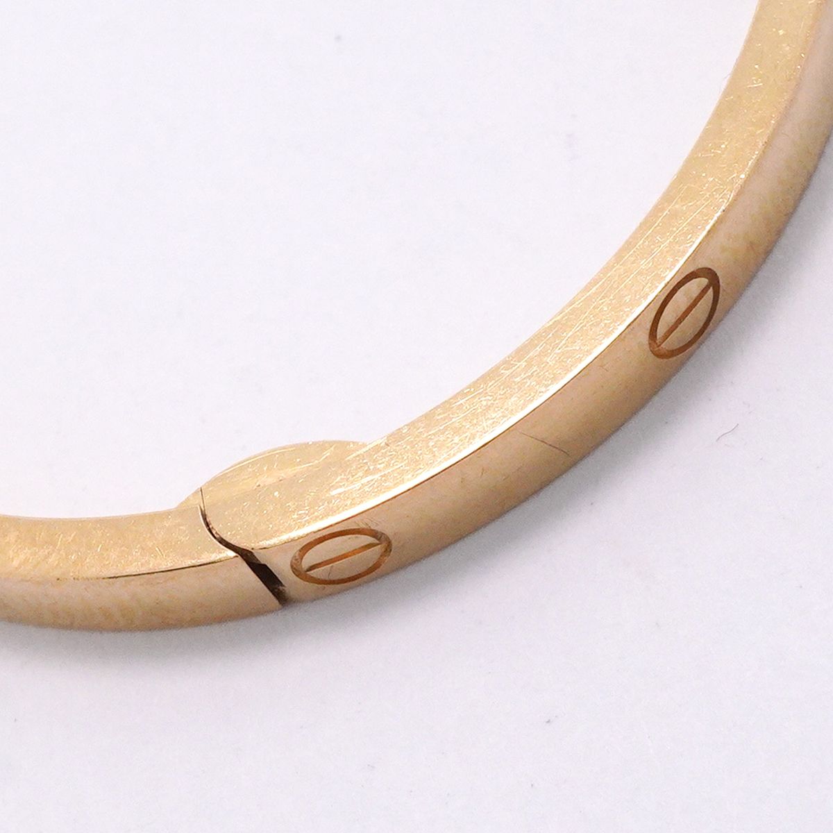 Cartier Bangle Love Bracelet Small Model 18k Yellow Gold — view 8