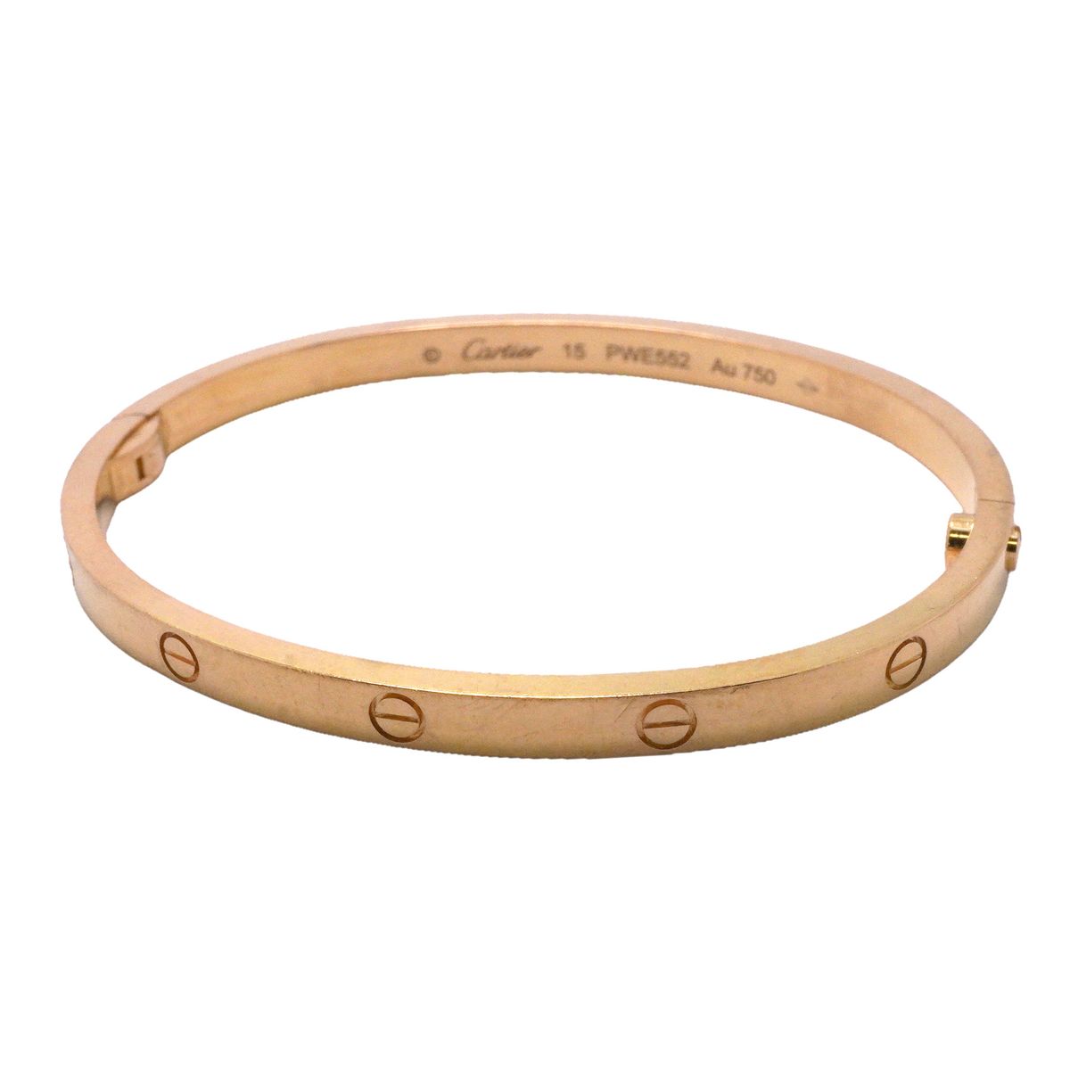 Cartier Bangle Love Bracelet Small Model 18k Yellow Gold
