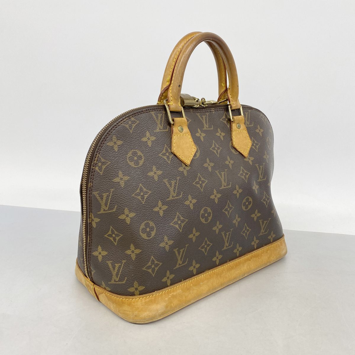 Louis Vuitton Handbag Monogram Alma Brown — view 2