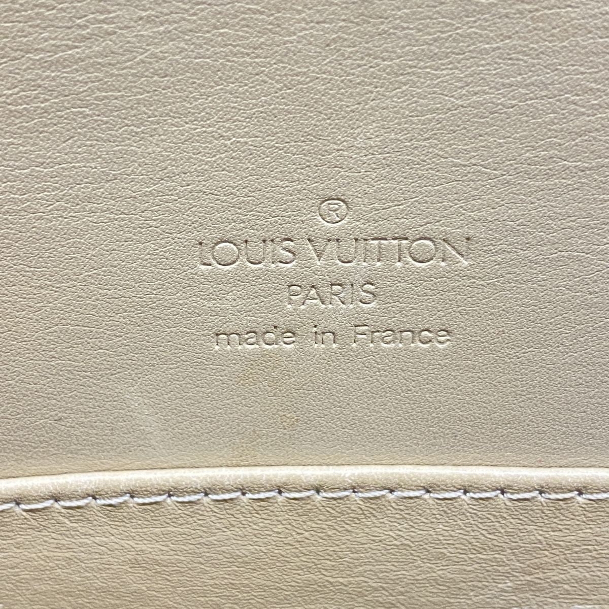 Louis Vuitton Shoulder Bag Vernis Thompson Street Beige — view 5
