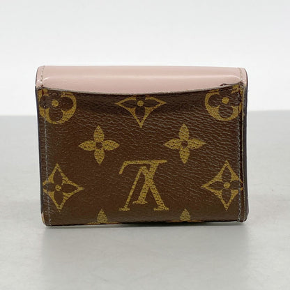 Louis Vuitton Trifold Wallet Monogram Portefeuille Zoe Rose Ballerine — view 8