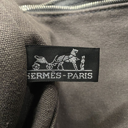 Hermes Tote Bag Fourre Tout MM Canvas Gray Silver — view 5