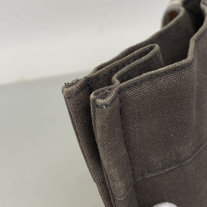 Hermes Tote Bag Fourre Tout MM Canvas Gray Silver — view 7