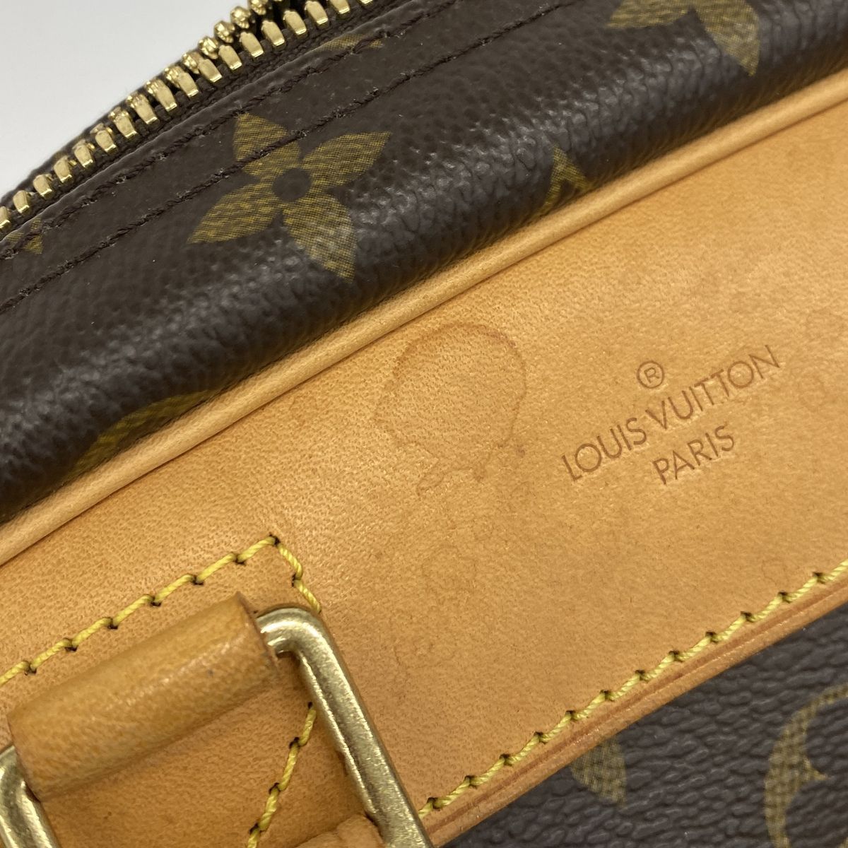 Louis Vuitton Handbag Monogram Trouville Brown — view 8