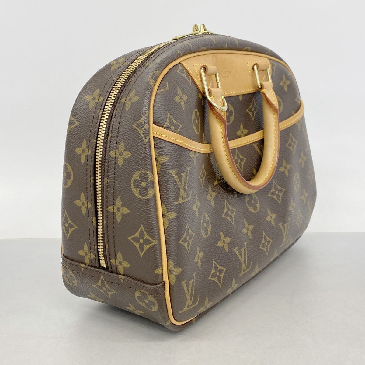 Louis Vuitton Handbag Monogram Trouville Brown — view 2