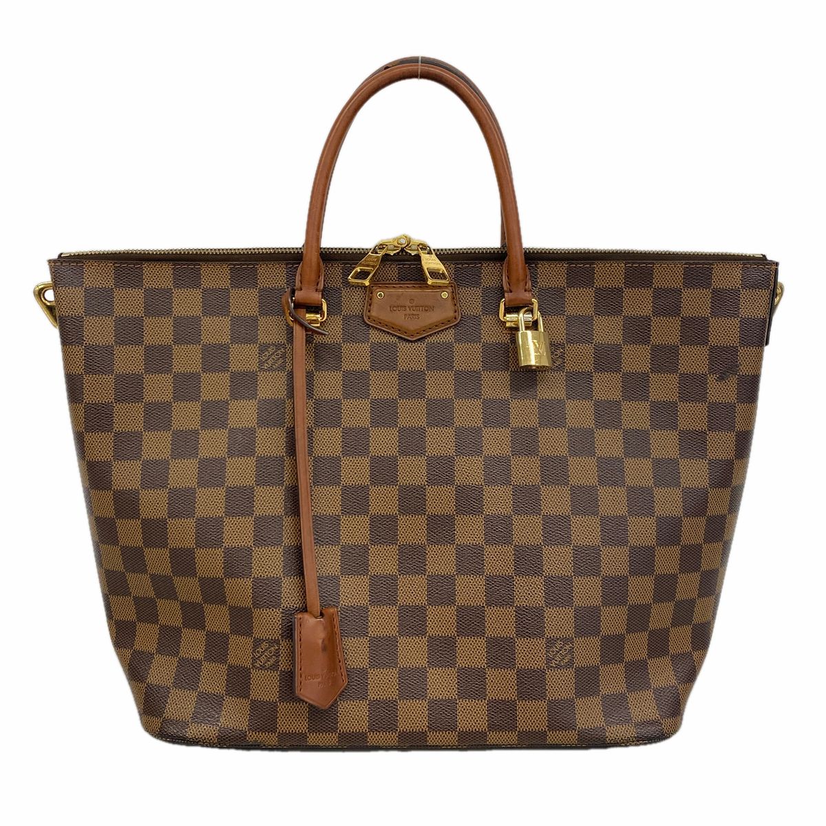 Louis Vuitton Tote Bag Damier Belmont Ebene