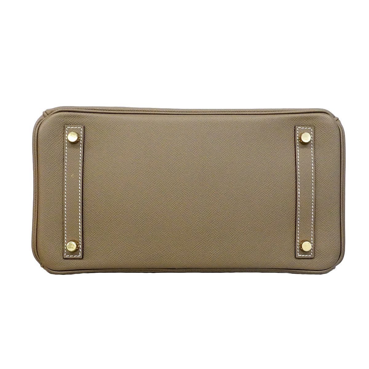Hermes Handbag Birkin 30 Veau Epsom Etoupe Gold — view 3