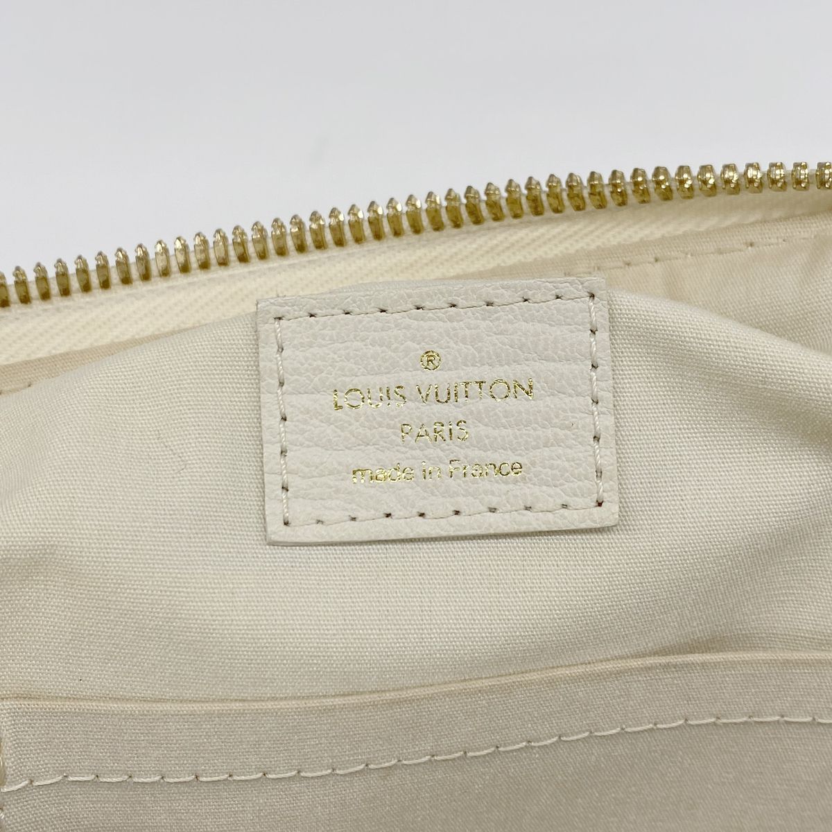 Louis Vuitton Handbag Monogram Mini Lin Croisette Marina GM Rouge 2-Way Bag — view 5