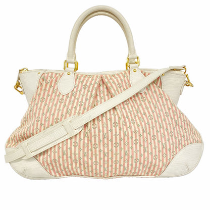 Louis Vuitton Handbag Monogram Mini Lin Croisette Marina GM Rouge 2-Way Bag