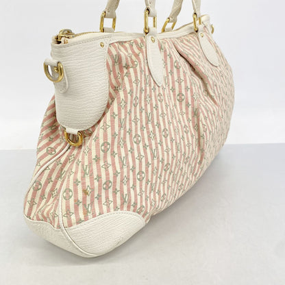 Louis Vuitton Handbag Monogram Mini Lin Croisette Marina GM Rouge 2-Way Bag — view 2