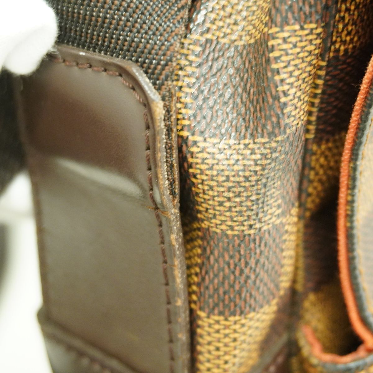 Louis Vuitton Shoulder Bag Damier Naviglio Ebene — view 8